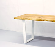 イタリア職人の無垢材テーブルW140